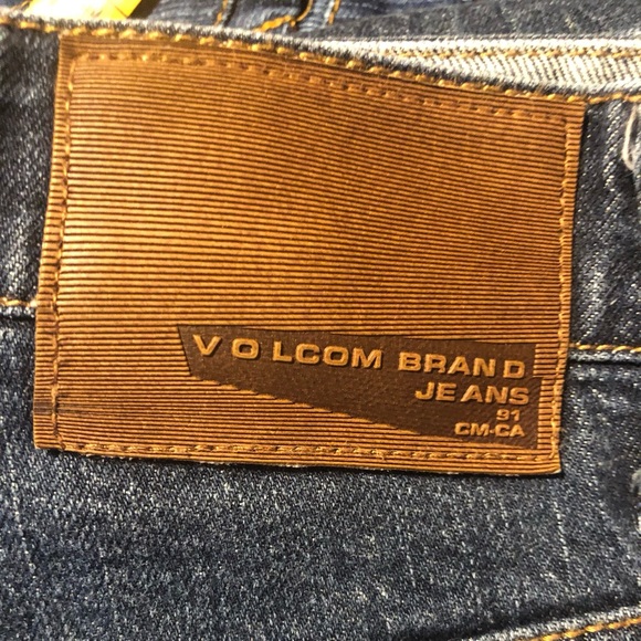 VOLCOM SOLVER BLUE JEANS SIZE 31 - Picture 4 of 13